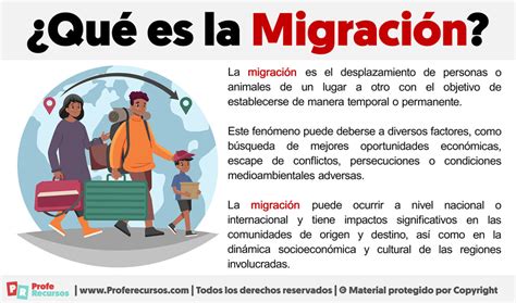 qué es la migración